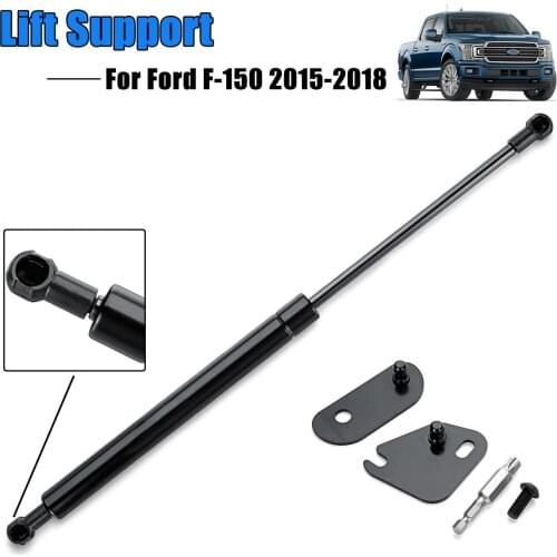 Rear Liftgate Tailgate Slow Down Assist Shock Strut Slow Drop Rate Telescopic Rod Kit For Ford F150 F-150 2015 2016 2017 2018