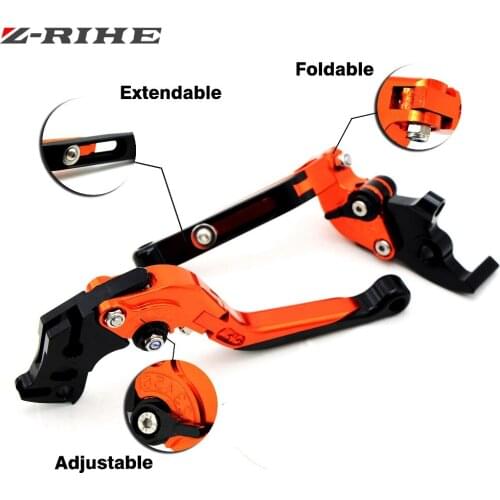 Motorcycle Adjustable CNC Aluminum Brakes Clutch Levers Set Motorbike brake for 690 /SMC/SMCR 690 Enduro R 2014-2016