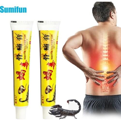 20g Scorpion Venom Pain Relief Ointment Nature Balm Neuralgia Back Lumbar Arthritis Joint Orthotics Cream Muscle Sprain Plaster