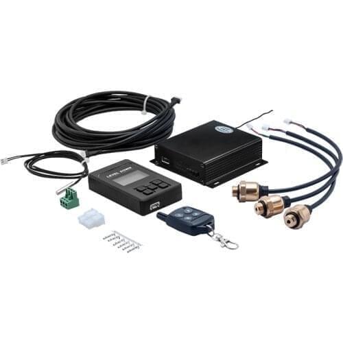 Universal Auto Air ride suspension Electronic control system with pressure sensor Support bluetooth remote and wire control