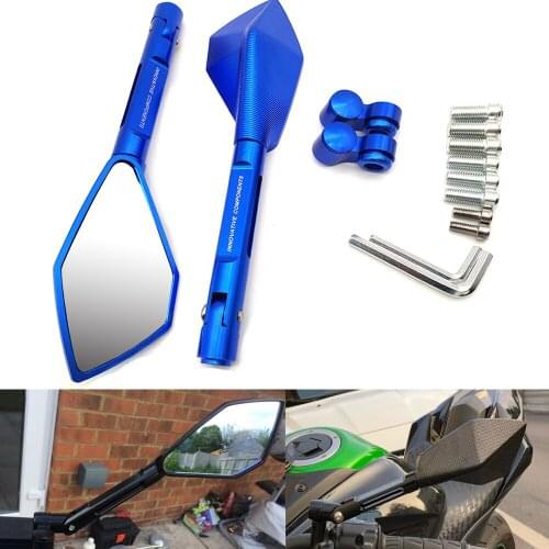 CNC Universal Motorcycle Mirror Rearview Side Mirrors Motorbike Accessories For Yamaha MT03 MT25 mt 125 01 03 25 TMAX 500 530