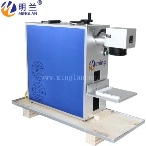 20W High quality portable fiber laser marking for Metal and Plastics and Rubber