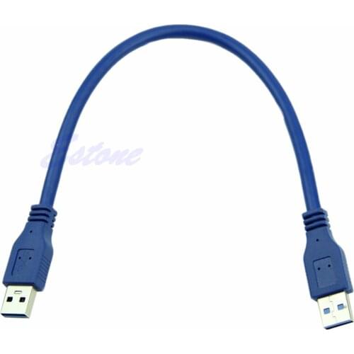 USB 3.0 Male Type A To Male Socket High Speed Extension Sync Cable Adapter Cord C26