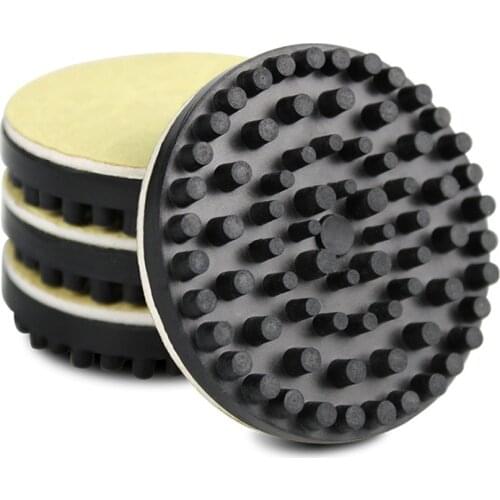 4pcs A Set Rubber Non-Skid Sound Dampening Pads for Vinyl Record Player Vibration-Absorption Isolation Pads