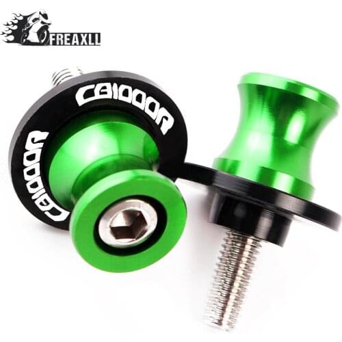 Motorcycle Accessories Parts For HONDA CB1000R CB 1000 1000R Swingarm Spool Sliders 1 Pair 8mm Swing Arm Spools Sliders