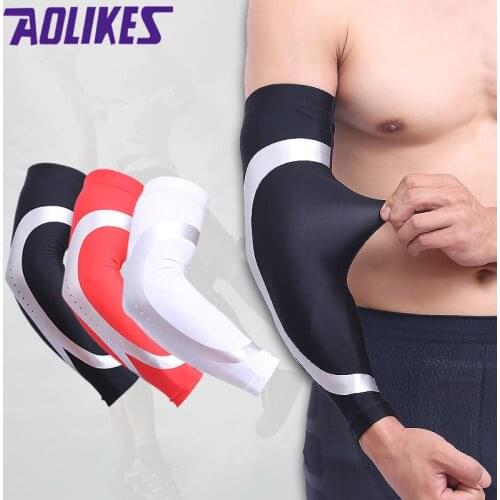 Basketball Sports Gym Fitness Armguards Arm Protector Elastic Comfortable Breathable Silicone Antislip For Men Women