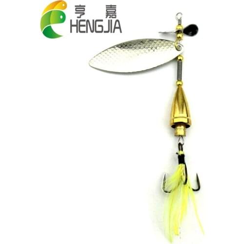 10cm 13g hard metal trolling spinner spoons fishing lures wobbler pike carp trout peche catfish fishing baits blade sequins