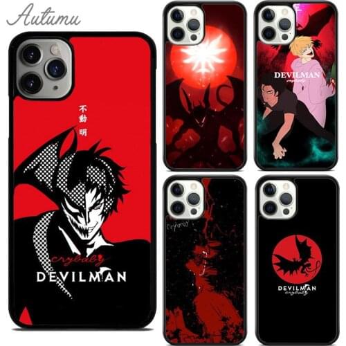 Devilman Crybaby Phone Case for iPhone 11 12 Pro Max mini X XR XS SE 2020 5 6S 7 8 Plus Samsung Galaxy S9 S10 Cover shell coque