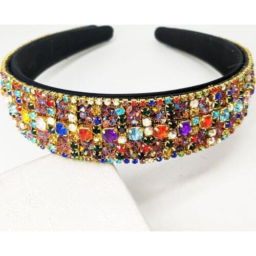 Colored Rhinestones Crown,tiara,Wedding Tiara Hair Ornaments,Hair Jewelry Wedding Hair Accessories Diadema Happy Birthday Tiaras