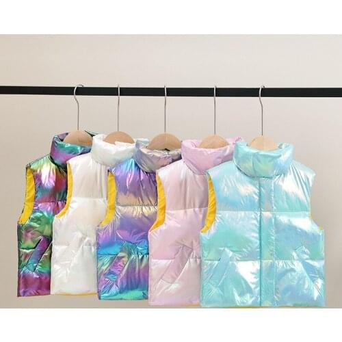 Kids Vest Childrens Girls Vest Jacket Winter Autumn Waistcoats for Boy Baby Outerwear Coats Big Teens Girl Clothes One Piece