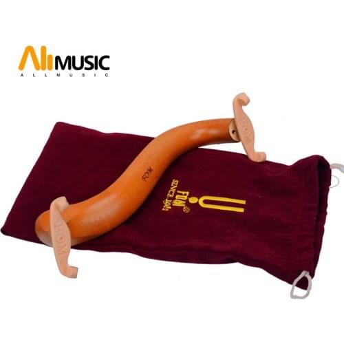 FOM ME-035 Maple Wood Real Leather Back Shoulder Rest for 4/4 3/4