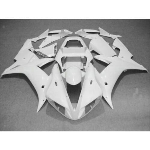 MOTOMARTS Custom 100% Full injection fairings kit for YAMAHA 2002 R1 2003 YZF R1 02 03 full white ABS factory fairing kits