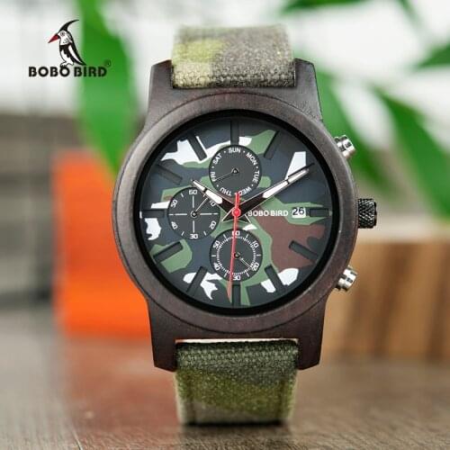 BOBO BIRD Watch Men Wrist Watch For Man 2020 Casual Quartz Wristwatch Leather Strap Lady Wooden Mens Watch Women Timepieces