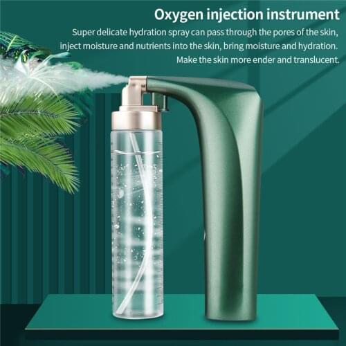 High Pressure Nano Spray Face Sreamer Spot Cleaner Nano Facial Water Oxygen Injection Instrument Airbrush Skin Care Tools