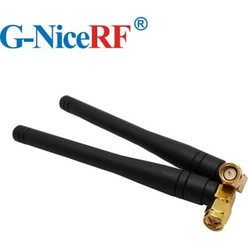 20pcs/Lot Customizable 3.0 dBi Elbow Rod Antenna SW433-WT100 for RF Module