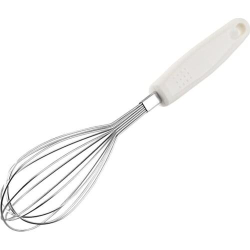 Stainless Steel Whisk Manual Plastic Handle Egg Beater Egg Whisk Manual Hand Mixer Egg Stirrer Kitchen Accessories Egg Tools