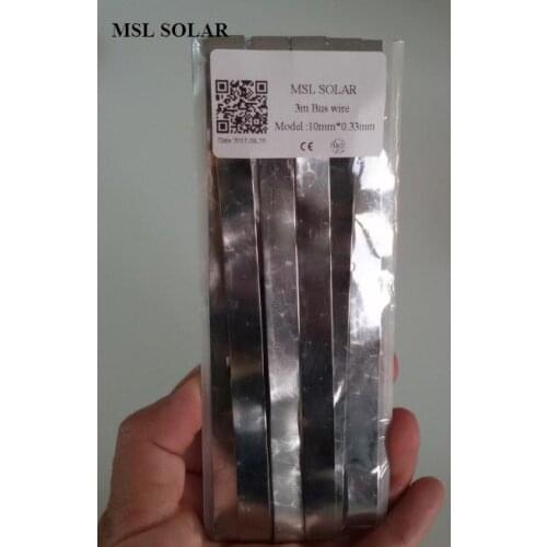 ALLMEJROES Solar Tabbing wire for Solar Panel Diy Tinned Copper with Tin Solar energy components 10mmx0.33mm