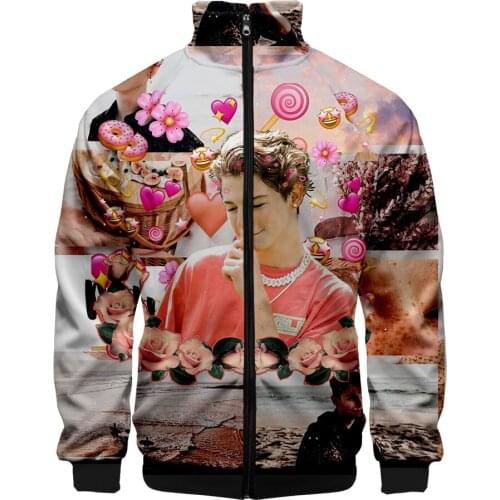 Pytn Payton Moormeier Hoodies Sweatshirt Men/women 3D Printed Stand Collar Zipper Jacket Casual Slim Hoody Streetwear 2020 kpop