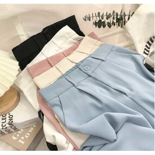 Женские прямые брюки Tracyen China At AliExpress