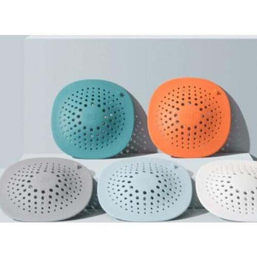 Universal Silicone Sink Filter Shower Drain for Household Kitchen Hair Catcher Stopper Bathroom Floor Drain Cover Sink Strainer
