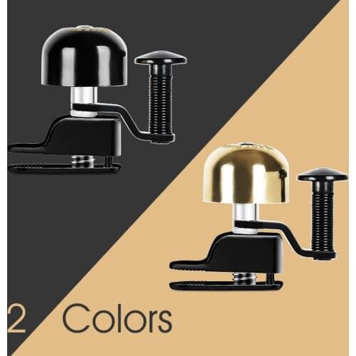 WEST BIKING Bike Mini Bell Cycling Safety Ultralight Clear Loud Horn Warning Alarm Handlebar Copper Ring MTB Bicycle Accessories