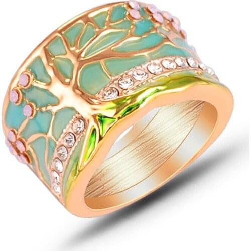 YGLINE Rings With Crystals