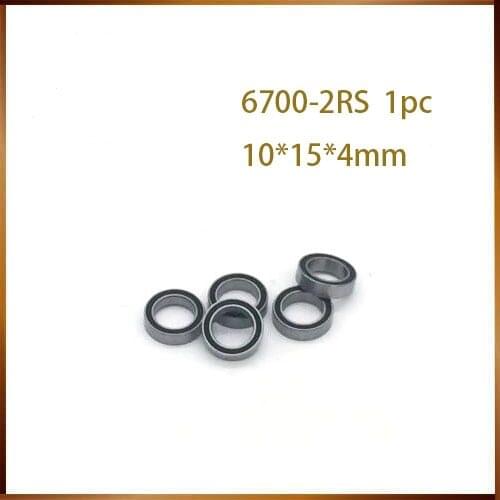 6700rs Hybrid Ceramic Bearing 10*15*4 mm ABEC ( 1 PC) Industry Motor Spindle 6700RS Hybrids Si3N4 Ball Bearings 6700RS
