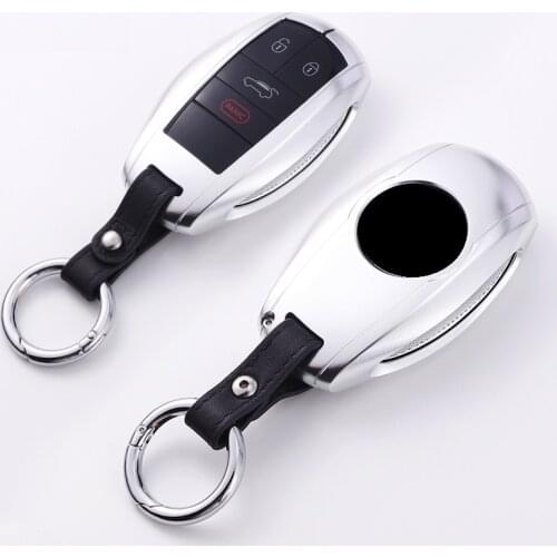 Aluminum alloy Start Remote Control Package Keyless Start Key Case Holder for Bentley Continental GT Bentayga 2018 key