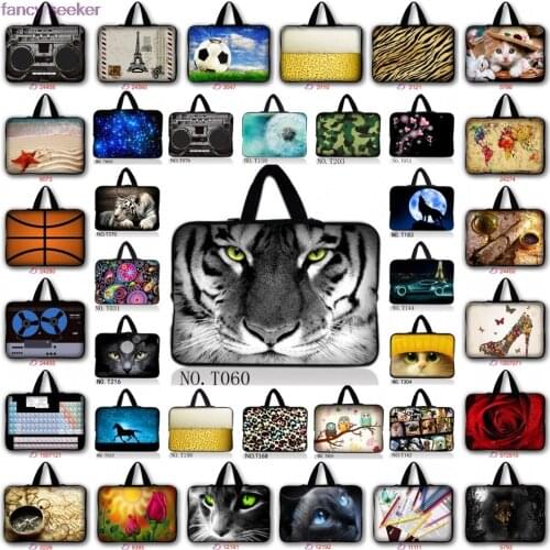 14 Notebook Case For Samsung Tab iPad Asus Acer Women Mens Xmas Gift Funda Chromebook Case 11.6 12 13 15 17 10 Black Laptop Bags