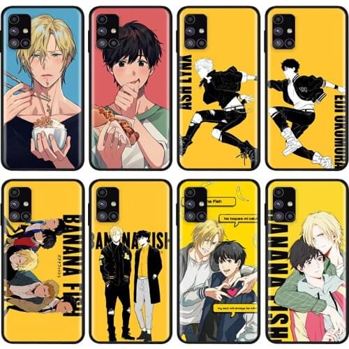 Banana Fish Anime For Samsung Note 20 10 8 9 M02 M31 S M60S M40 M30 M21 M20 M10S F62 M01 Ultra Pro Plus Phone Case