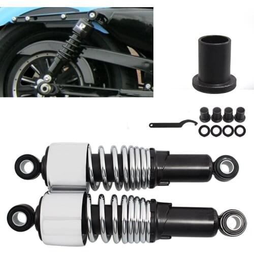 Motorcycle Hydraulic Shock Absorber Suspension Shock For Harley XL Touring Glide Road King Royal Scrambler Bobber Tracker Cafe