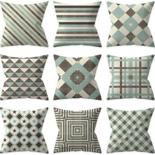 HOT SALES Retro Cushion Cover Throw Pillow Case for Home Chair Sofa Decoration Square Pillowcases