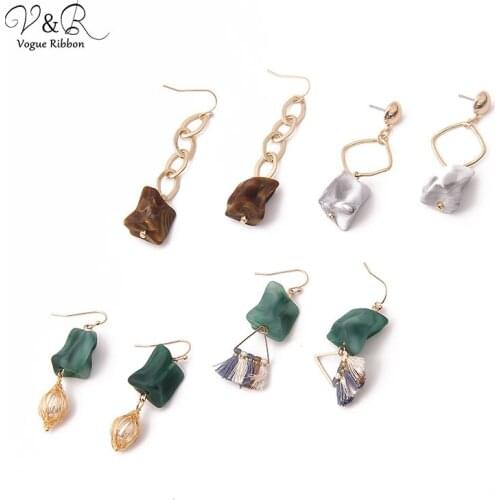 Vogue Ribbon DIY Handmade Jewelry Making Charms Pendants Drop Dangle Earring Set Components Decoration Fashion Accessories Gifts