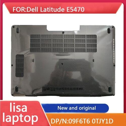 Original New For DELL Latitude E5470 5470 Bottom Case Lower Case Base Cover P/N 09F6T6 0TJY1D Black Housing D Shell