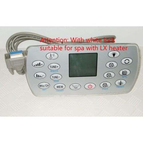 Banera de hidromasaje arriba Control Panel - J chino & J JNJ Kingston Panel - KL8-3H / 3 TCP8 Spa Panel Spaserve Trade Price Spa