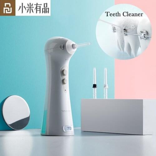 Youpin YMYM Portable Oral Irrigator YF1 Portable Dental Water Jet USB Rechargeable Water Flosser For Remove Tartar Teeth Cleaner