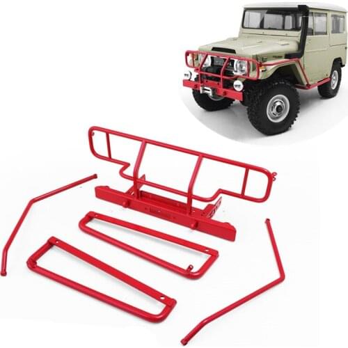 Rc Toys Model Cars Body Shell Guard Bumper Sets For 1/10 Scale 4WD G2 Cruiser/FJ40 Remote Control Toy Upgrade Accessories Parts