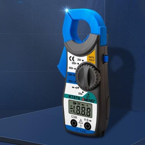 Handheld Multimeter Clamp Meter Digital Voltmeter Ammeter Electrical Testing Instrument Portable Household Multímetro digital
