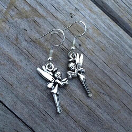 Fairy Charm Earrings, Charm Earrings, Tribal Jewelry, Bridesmaid Earrings, Gifts for her, Boho Earrings