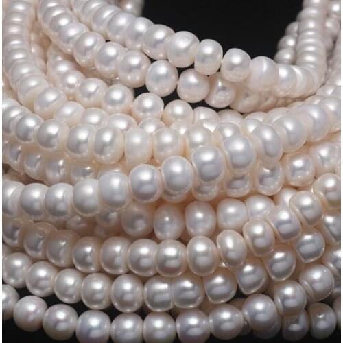 Jewelry Natural fresh water pearl, 10-11mm, bread shaped pearls, scattered , DIY beads