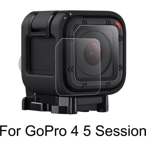 Tempered Glass Screen Protector for GoPro Hero 4/5 Lens Protection Protective Glass Film for Go Pro Hero5 Gopro4 Accessories