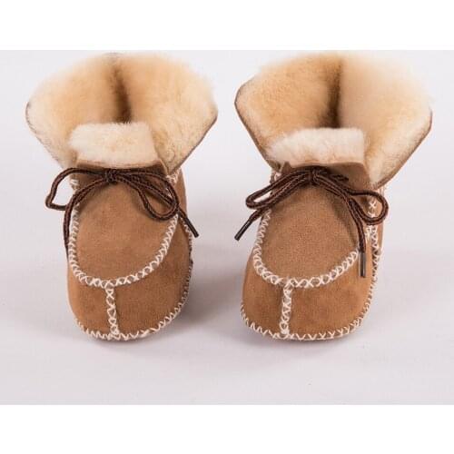 Newborn Baby Winter Boots Infant Girls Boys Baby Snow Booties Toddler Fur Warm Boots arrival Style Little Kids Strappy Shoes