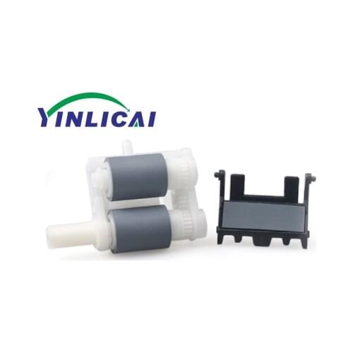 1Set LY8776001 HL1110 HL1111 HL1112 HL1118 Paper Pickup Roller Separation Pad for BROTHER HL 1110 1111 1112 1118
