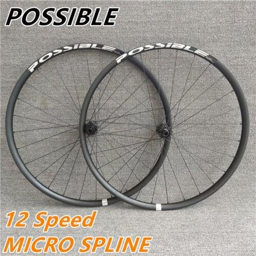 12 speed MICRO SPLINE center XT M8100 M7100 29H 100/110x15MM/142/148x12mm 29er 27.5er XC mountain bike wheels BOOST 148MM