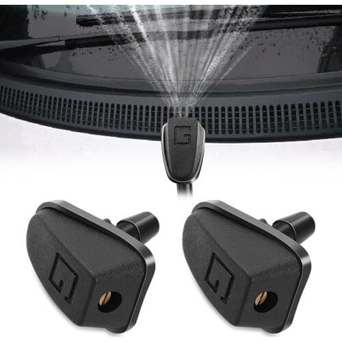 2Pcs Car Friont Windshield Wiper Nozzle Accessories for Mercedes-Benz W168 W169 W176 W177 W190 W205 W210 W222 C180 C200