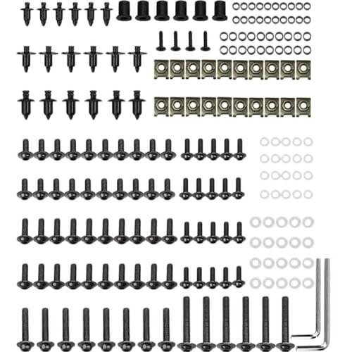 201PCS Universal Motorcycle Fairing Bolts for Suzuki GSXR 600 750 1000