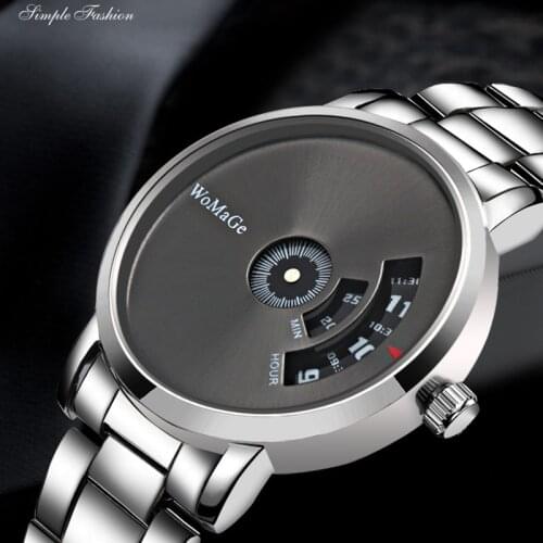 Montre Homme 2020 New Hot Sell Brand WoMaGe Wrist Watch Luxury Unique Style Men Quartz Watches Fashion Designer Male Watch