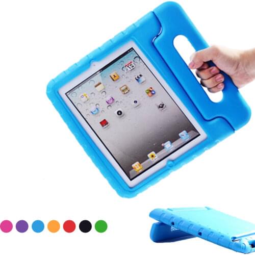 For iPad 2 3 4 Case Kids Shockproof EVA Cover for iPad 2 iPad 4 Handle Stand Case for iPad 2020 Air 4 Case iPad Pro 11 2021