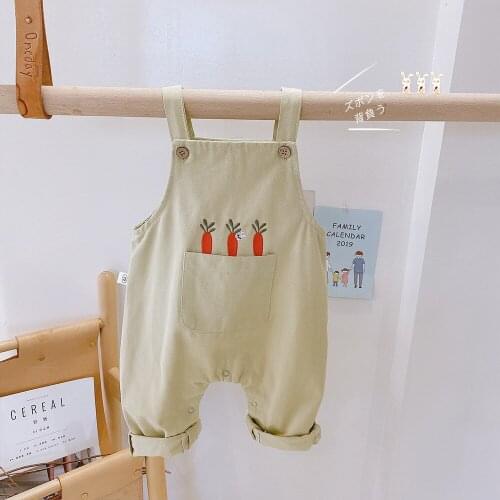 Spring Autumn Baby Boys Fashion Carrot Cute Overalls