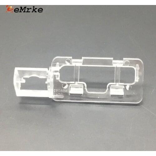 EEMRKE Car Rear Camera Bracket Mount License Plate Lights Housing for Geely Emgrand EC7 Sedan 2010-2016